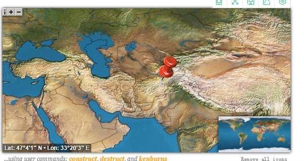 关于在抖音中拍摄缩放地图的图文讲解。