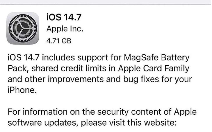 ios14.7rc版本更新哪些内容?ios14.7rc版本更新内容我来教你截图