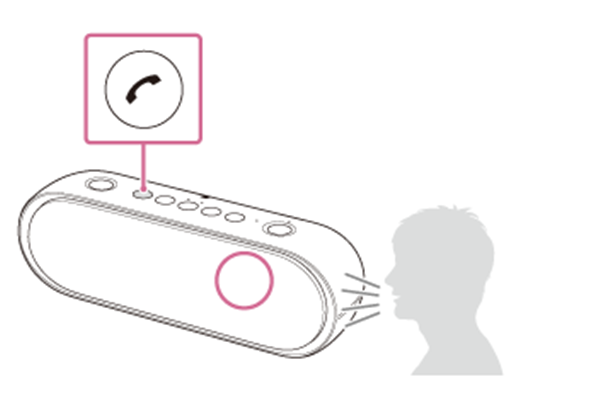 在索尼SRS-XB20中接听电话的具体方法截图