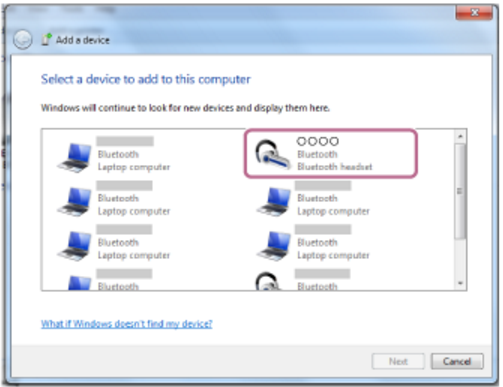 索尼WI-1000X耳机连接win7电脑的步骤讲解截图