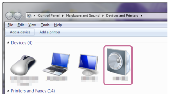 索尼SRS-HG10与win7电脑连接和配对的步骤介绍截图