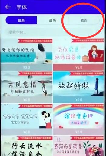 在华为畅享7s更换字体的具体方法截图