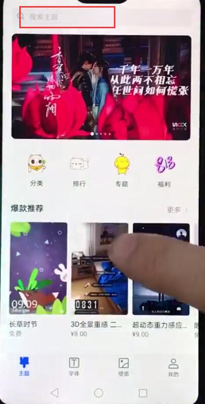 华为nova3e中修改主题的详细图文步骤截图