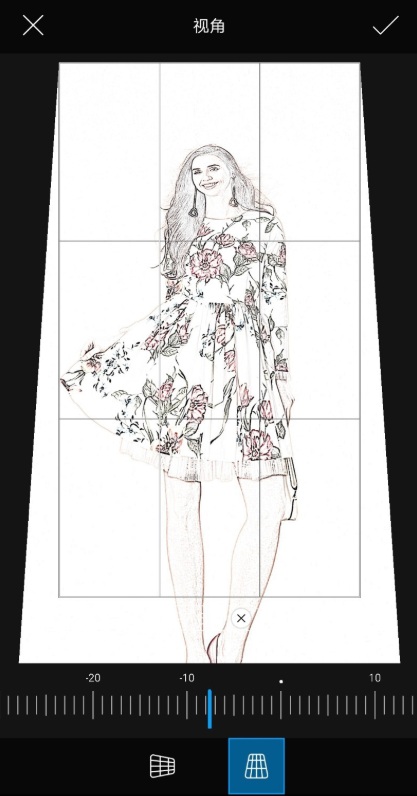 使用picsart做出人物素描的详细操作截图