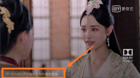 爱奇艺设置杜比音效的详细操作截图