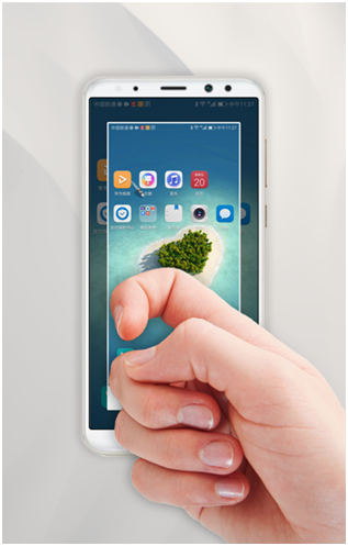 在华为Mate20中进行截屏的方法截图