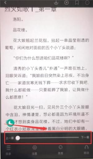 在熊猫看书APP中调整进度的具体方法截图