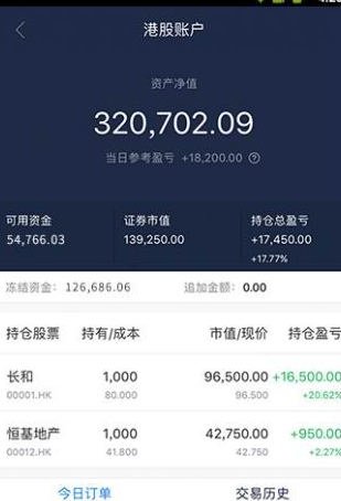 新浪港股的具体使用讲解截图