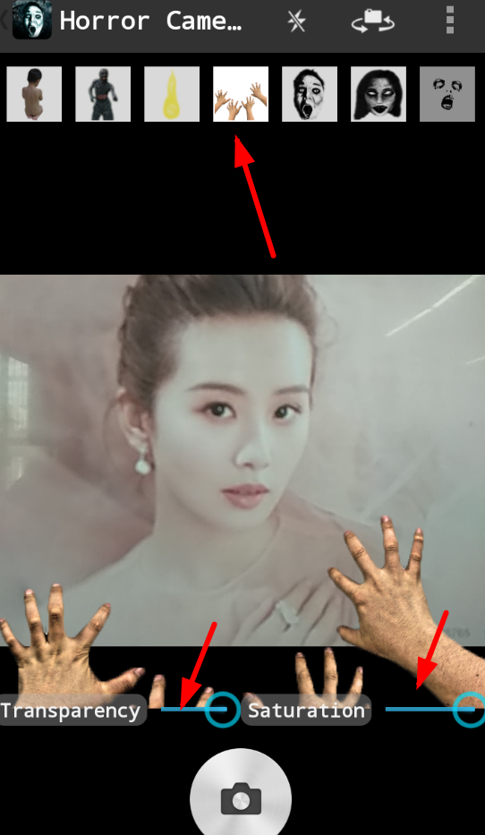 鬼影相机app的具体使用图文讲解截图