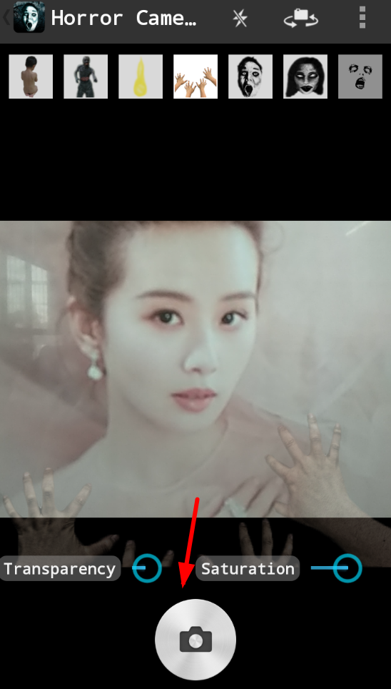 鬼影相机app的具体使用图文讲解截图