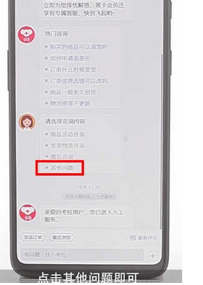 网易考拉App中联系客服的详细图文讲解截图