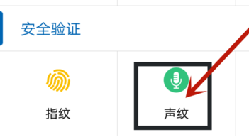 中国建设银行APP设置声纹登录的操作过程截图