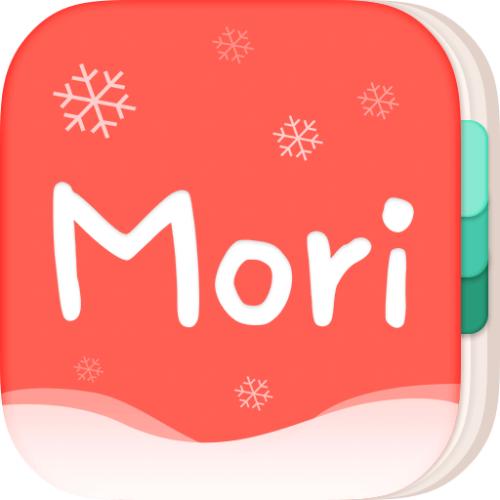 小编教你mori手帐APP保存图片的图文操作。