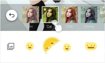 在相机360里将特效收藏起来的基础操作截图