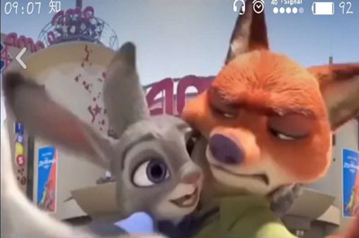 抖音APP拍出狐狸兔子视频的图文操作截图