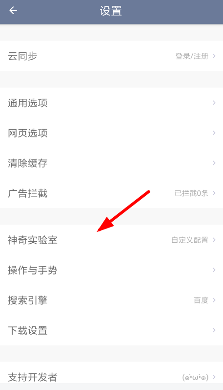神奇浏览器导入书签的图文操作截图