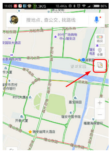 百度地图APP里旅游模式使用操作介绍截图