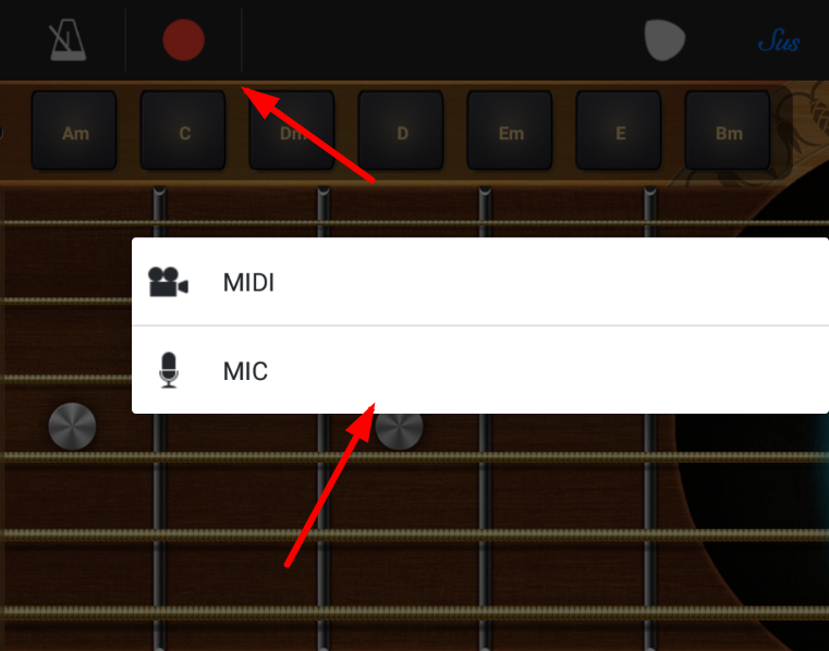 随身乐队APP进行录音的图文操作截图