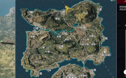 在绝地求生全军出击里进行跳伞的简单操作截图