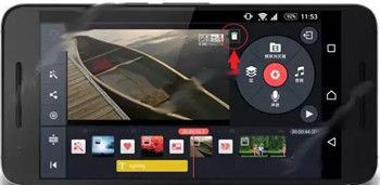 巧影中将水印去除的详细操作流程截图