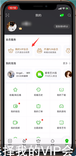 爱奇艺将自动续费取消的详细操作步骤截图