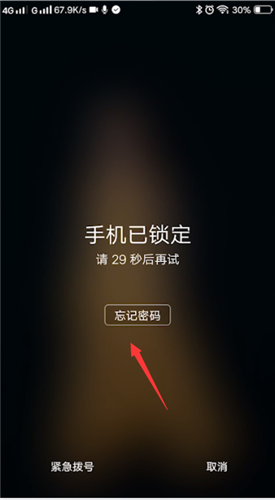 vivo手机忘记密码的详细处理步骤截图