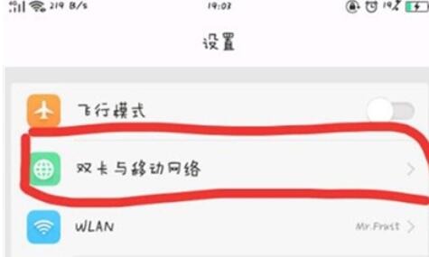 oppoa9切换成4g网络的具体方法截图