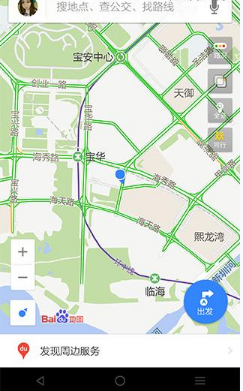 小编分享利用百度地图查询车辆违章信息的具体方法。