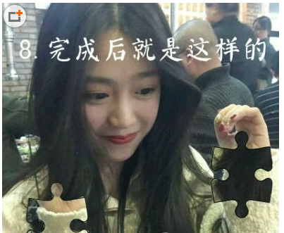 Picsart中制作格子拼图的简单步骤截图