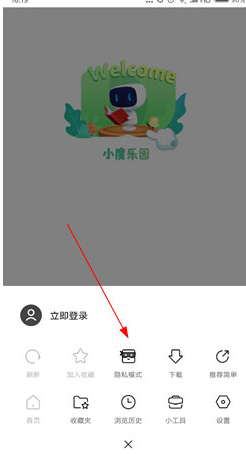 简单搜索中隐私模式使用的详细介绍截图
