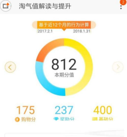 增加淘宝购物分的方法讲解截图