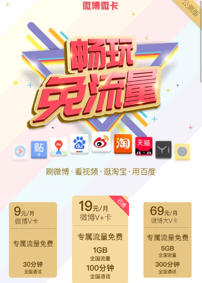 今天说说申请办理微博微卡的图文教程。