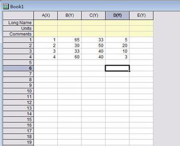 关于巧用origin绘制柱状图的技巧。