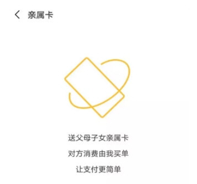 在微信中赠送亲属卡的具体方法截图