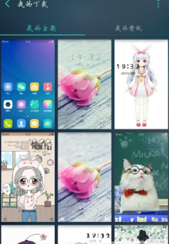 在魔秀桌面app中创作主题的具体步骤截图