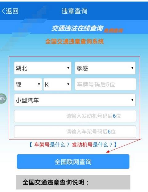 使用椰城交警查询违章的具体步骤截图