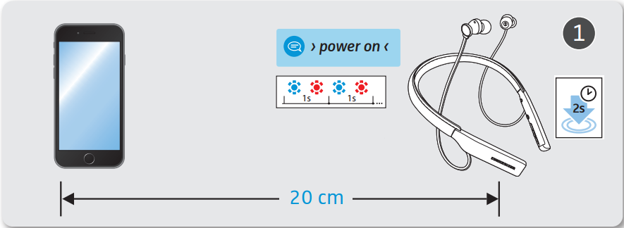 我来教你森海塞尔Momentum蓝牙耳机连接蓝牙的具体步骤。
