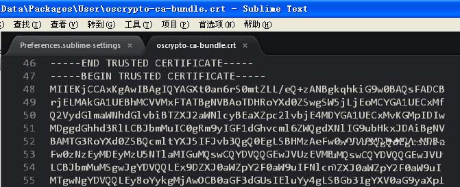 今天分享在sublime text中设置禁止打开上次关闭未退出的文件的方法讲解。