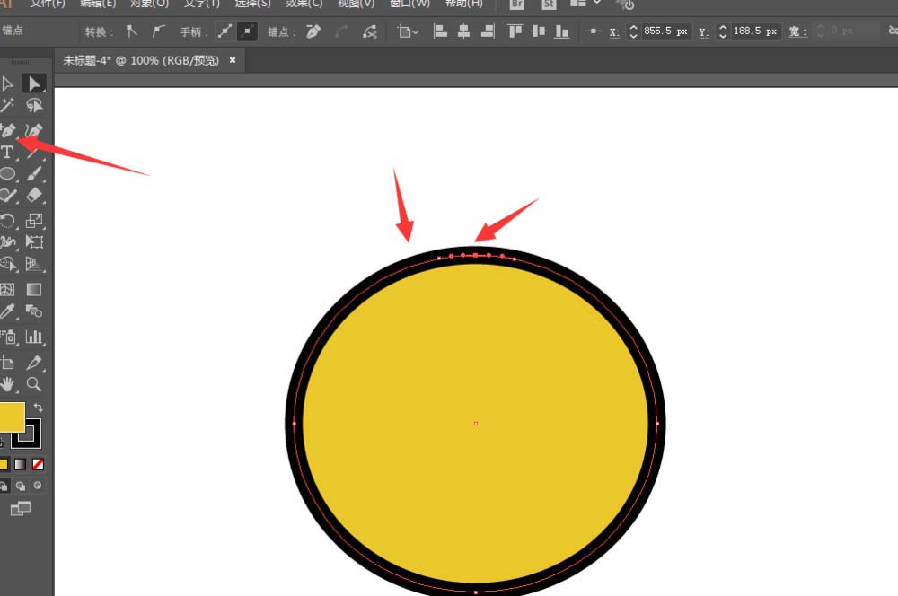 妙用ai设计矢量的BDUCK头像的秘诀我来教你截图