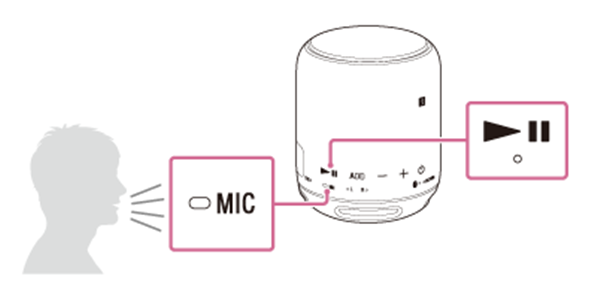 在索尼SRS-XB10中接听电话的方法讲解截图