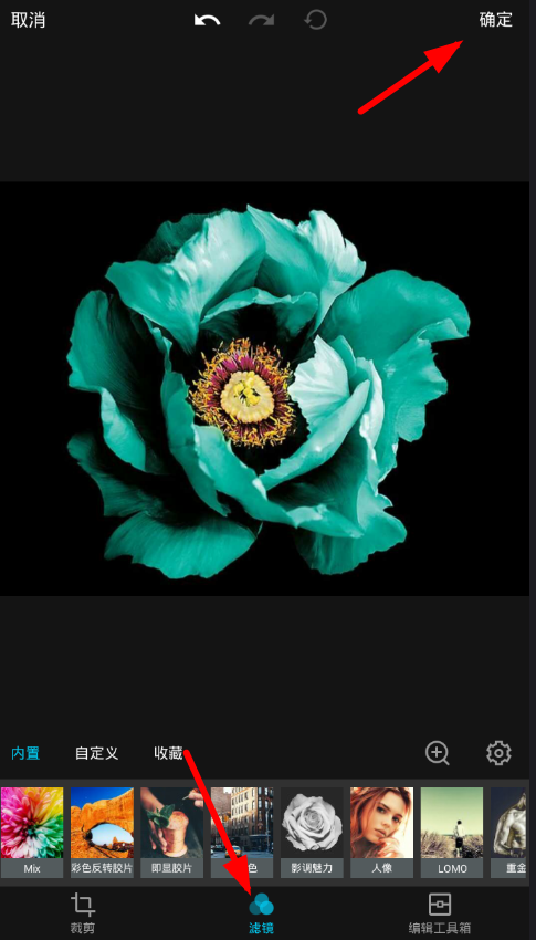 在Mix滤镜大师中裁剪图片的方法介绍截图