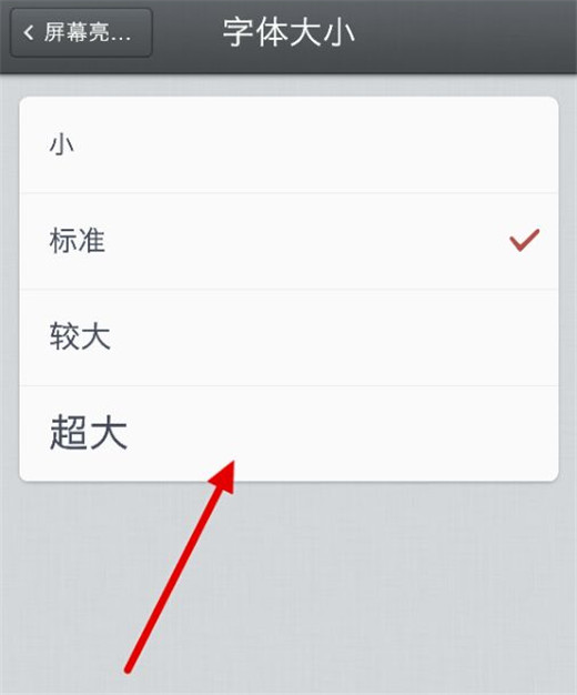 在坚果pro2s中设置字体大小的详细步骤截图