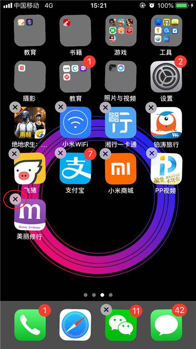 在iphonexs中卸载App的操作步骤介绍截图