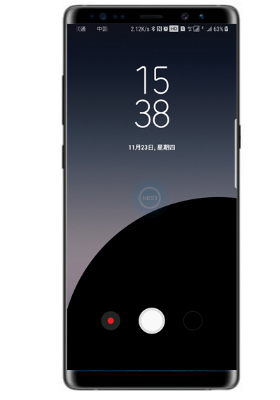 三星note8快速启动相机的详细教程截图