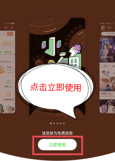 爱奇艺APP设置皮肤的具体步骤截图