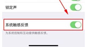 iPhone X关掉触感反馈的操作过程截图