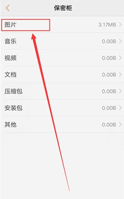 vivoz3x查看保密柜文件的简单操作截图