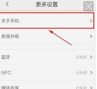 vivoZ3x查找产品型号的操作方法截图