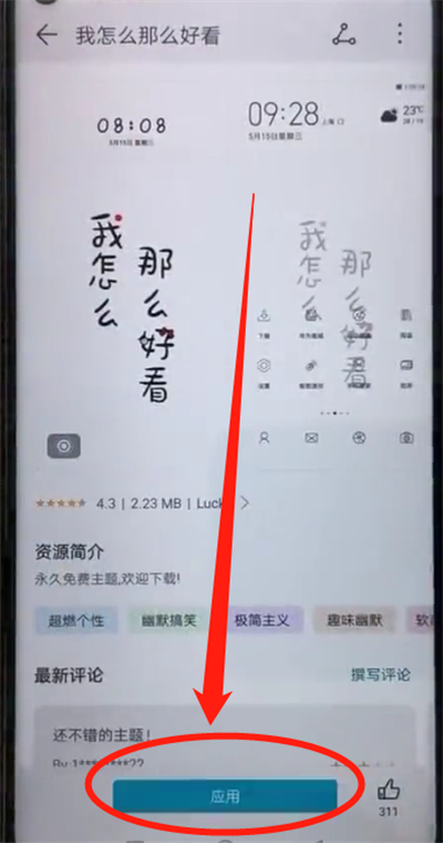荣耀20pro更换主题的详细操作教程截图