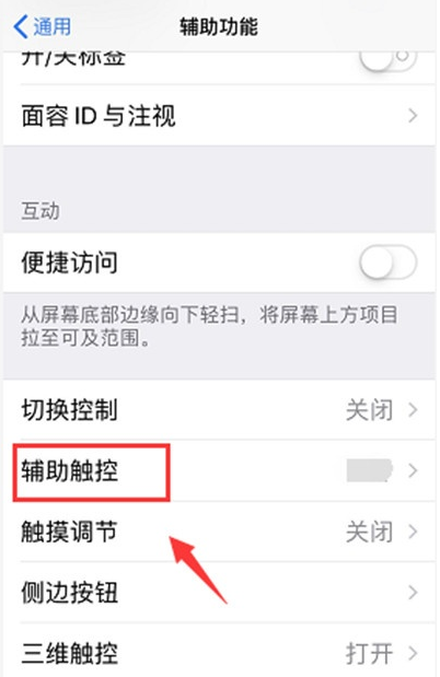 苹果xr设置控制球的详细操作流程截图